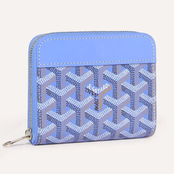 NEW RARE💙GOYARD💙2025 Limited Edition Iris Matignon PM Compact Zip Wallet - Picture 2 of 10